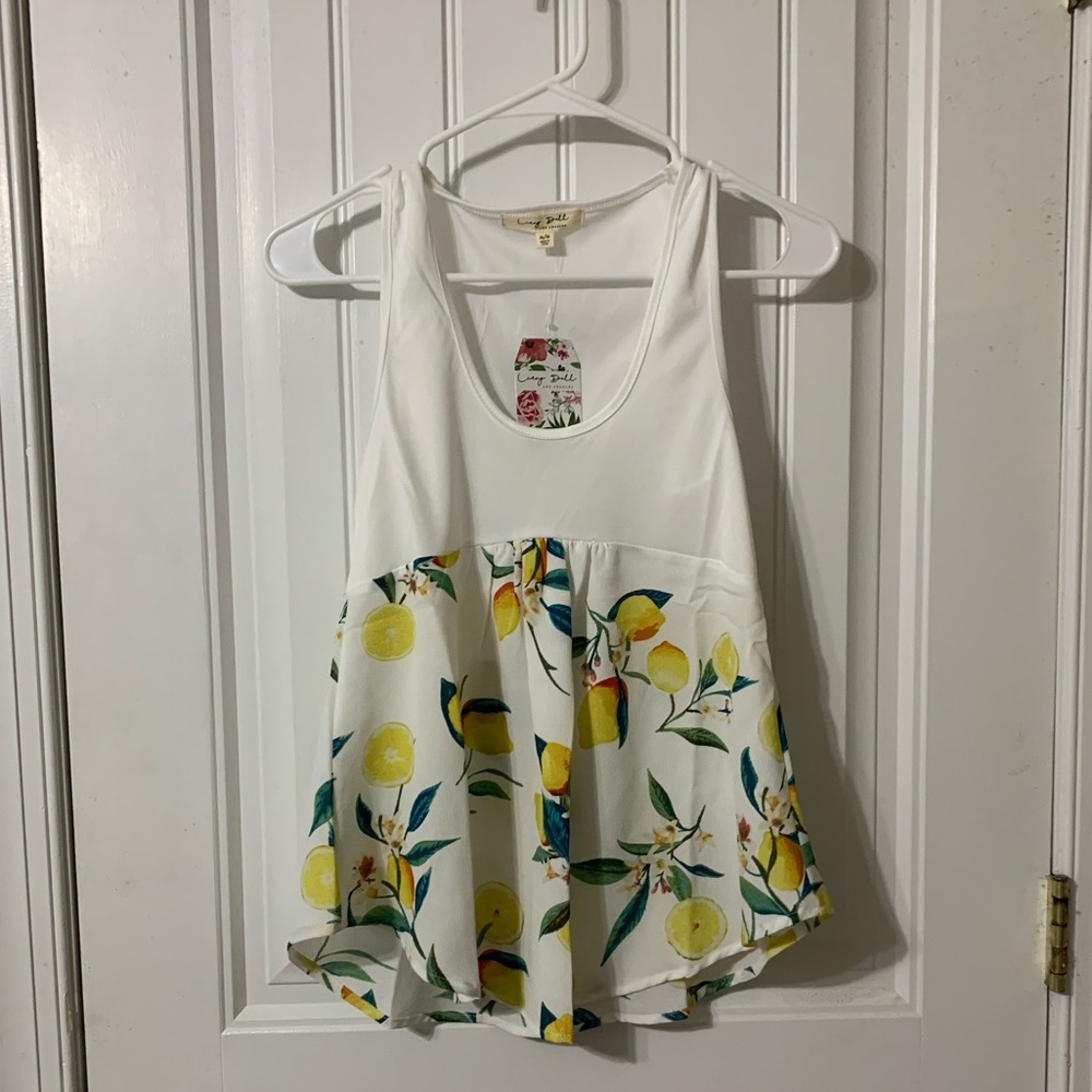 Lemon tank top